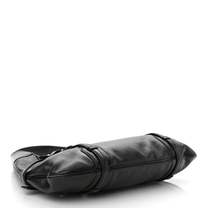 Gucci Calfskin Horsebit 85th Anniversary Hobo Black 3 of 12