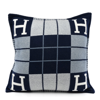Hermes Wool Cashmere Avalon III Pillow PM Ecru Caban 1 of 3