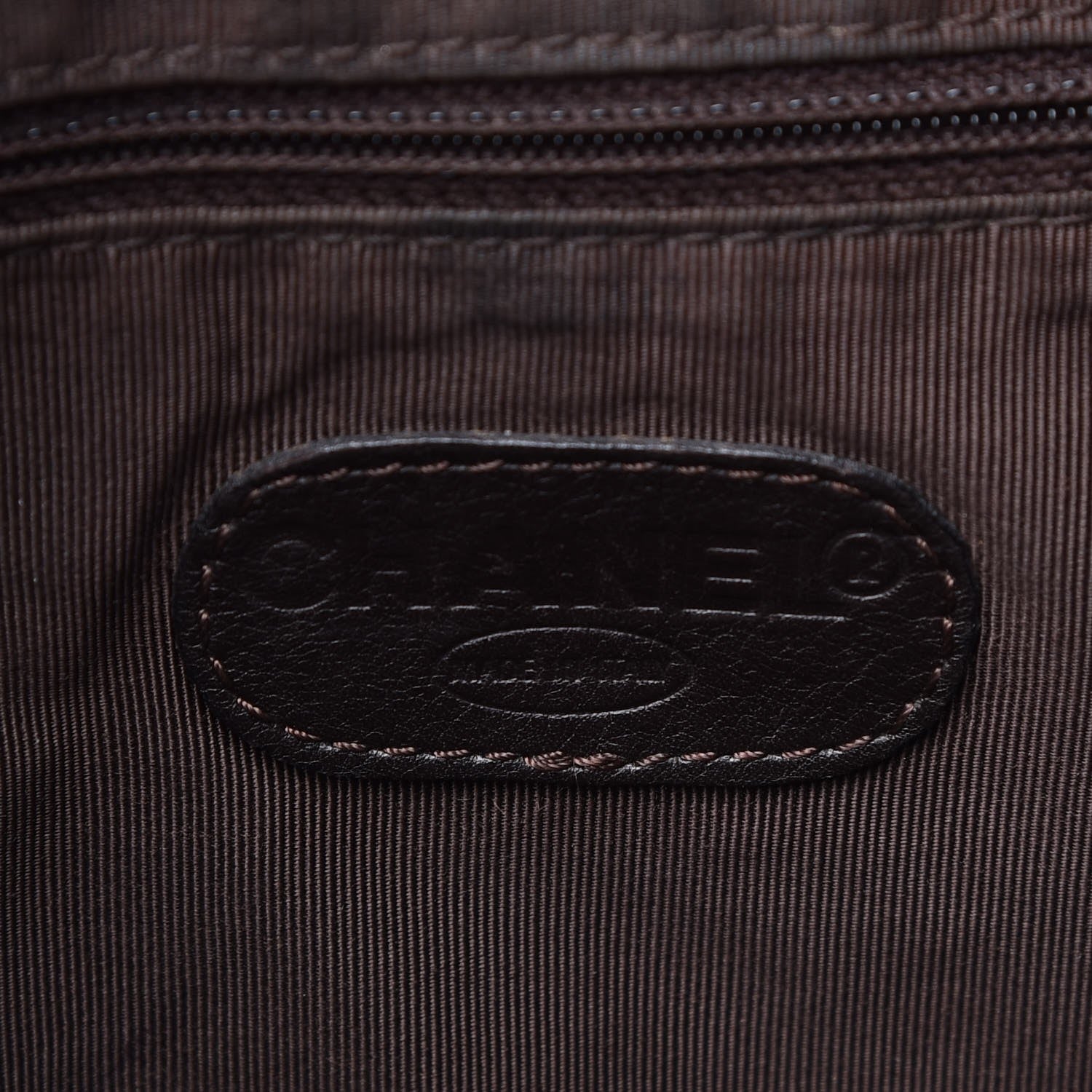 Chanel Calfskin Drawstring Backpack Brown 6 of 20