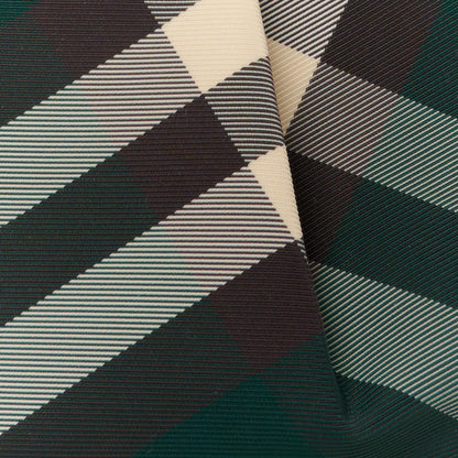 Burberry Nylon Check Rose Clutch Ivy 7 of 9