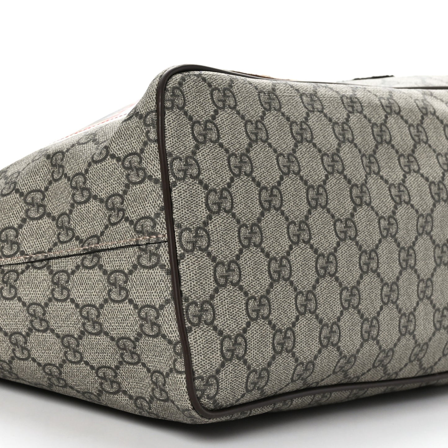 Soft GG Supreme Monogram Courrier Medium Crossbody Tote Beige New Acero