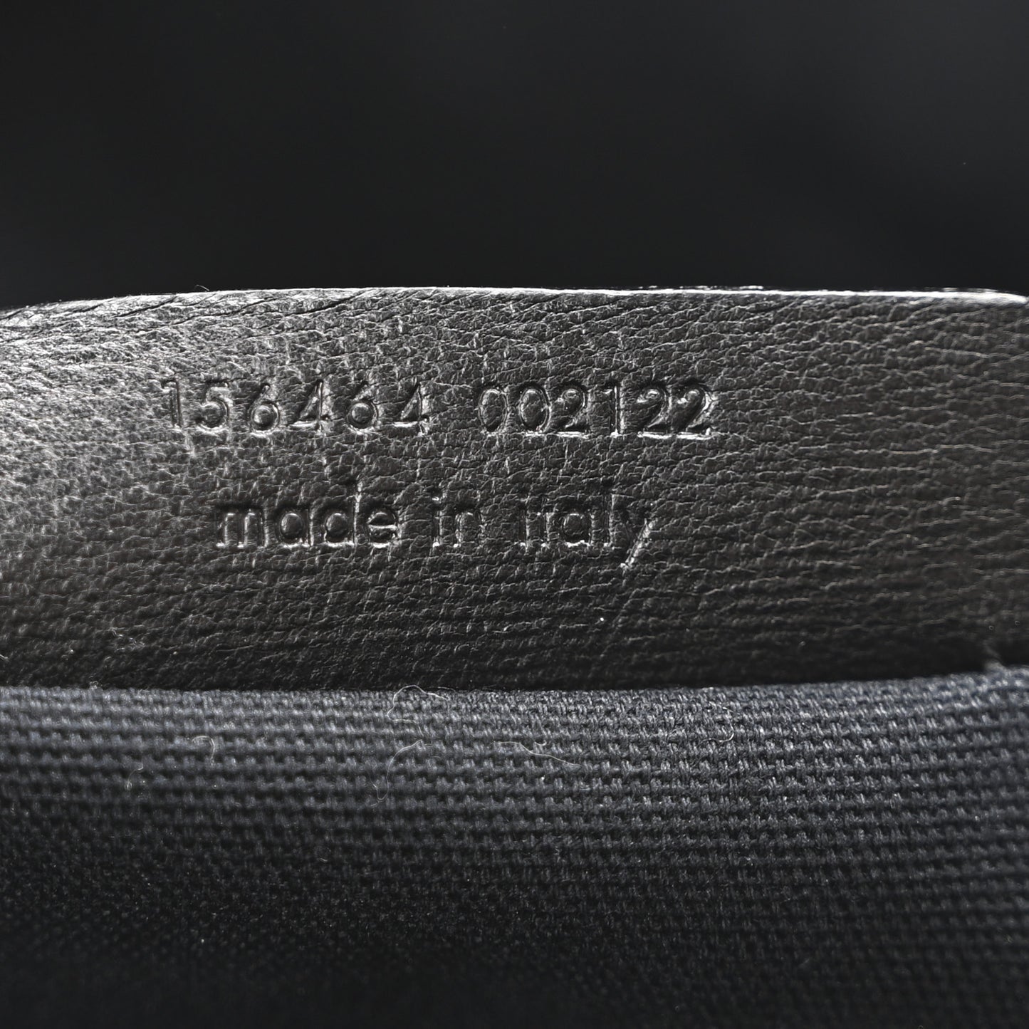Metallic Calfskin Canvas Large Muse Black Gold