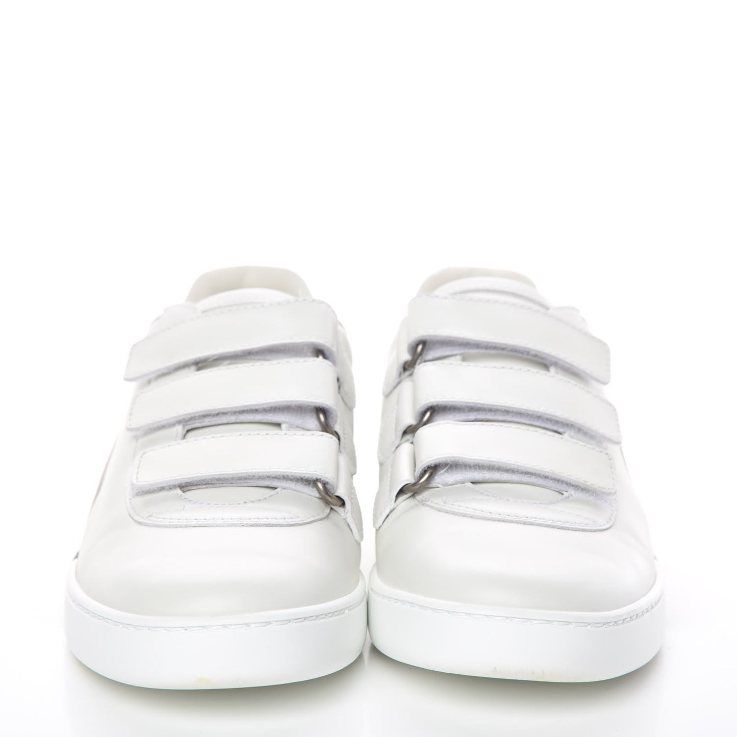 Miro Soft Calfskin Interlocking G Womens New Ace Sneakers 36.5 White Red Flame Green