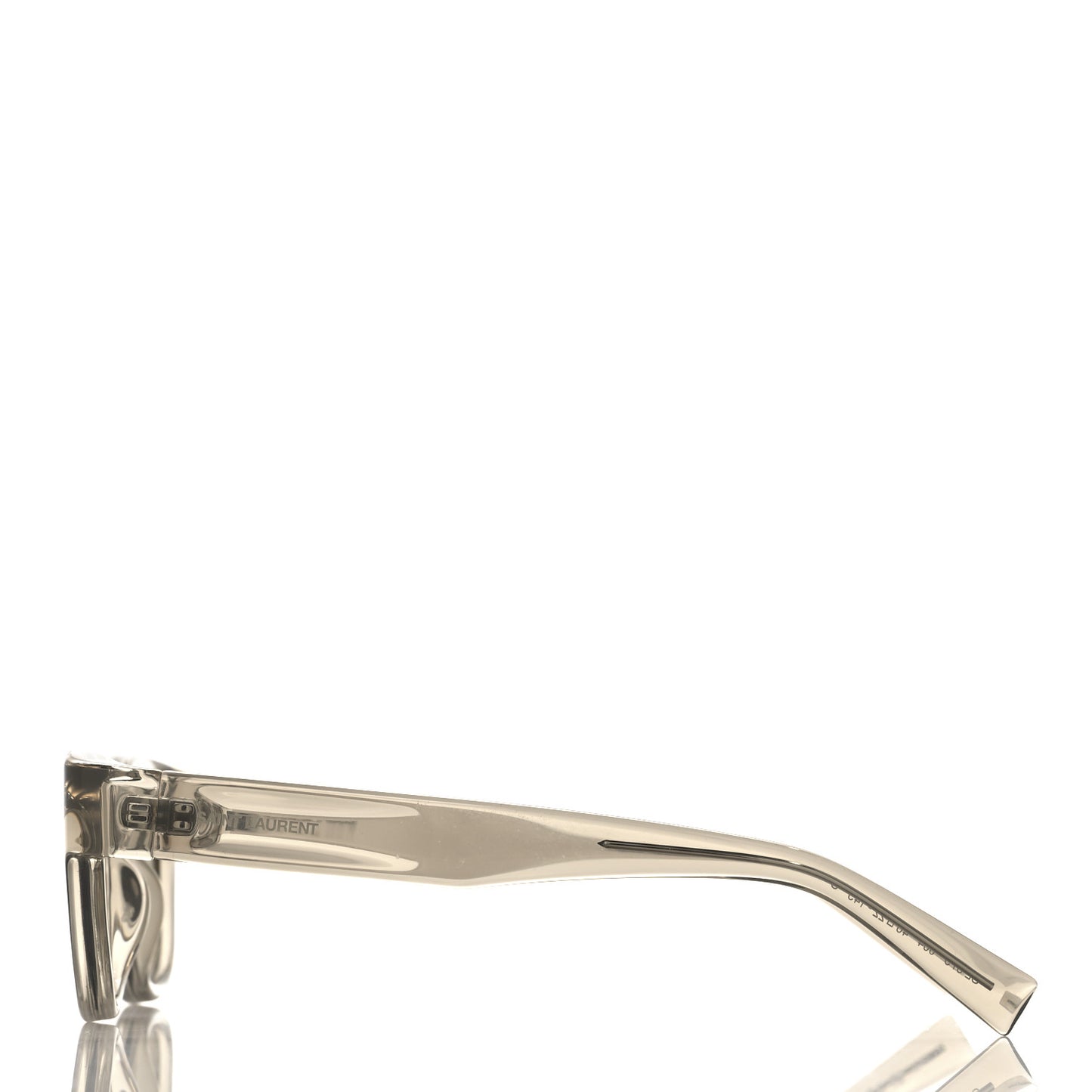 Transparent Acetate SL 675 Sunglasses Beige
