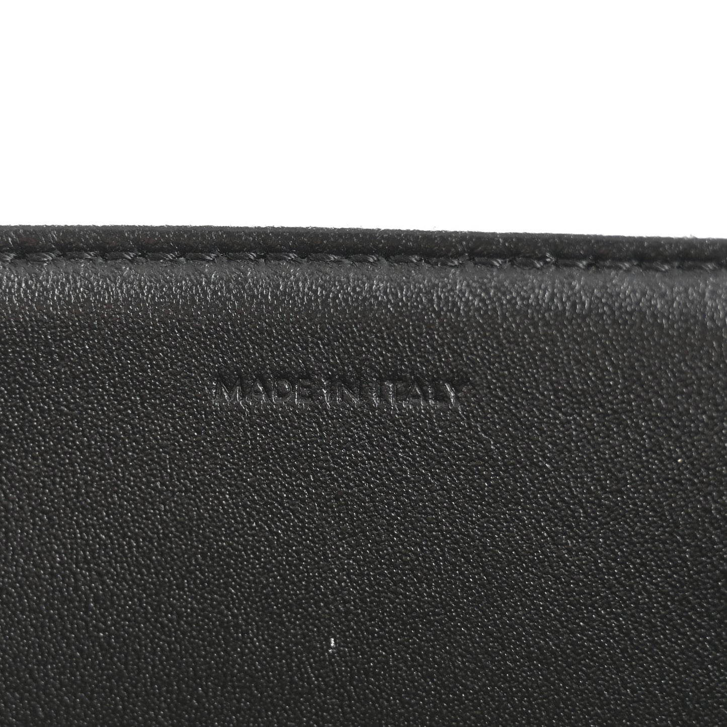 Shiny Calfskin Medium Triomphe Black