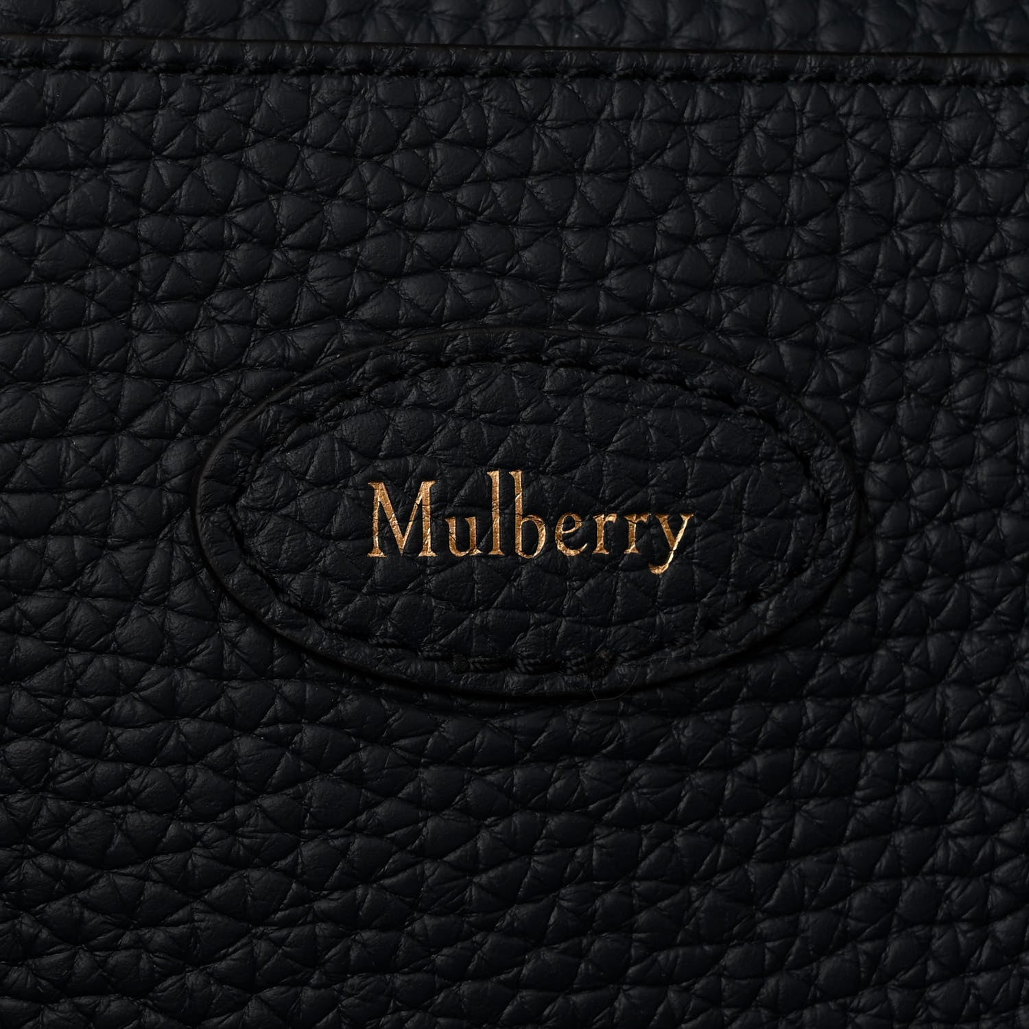 Mulberry Heavy Grain Small Soft Bayswater Satchel Night Sky 6 of 10