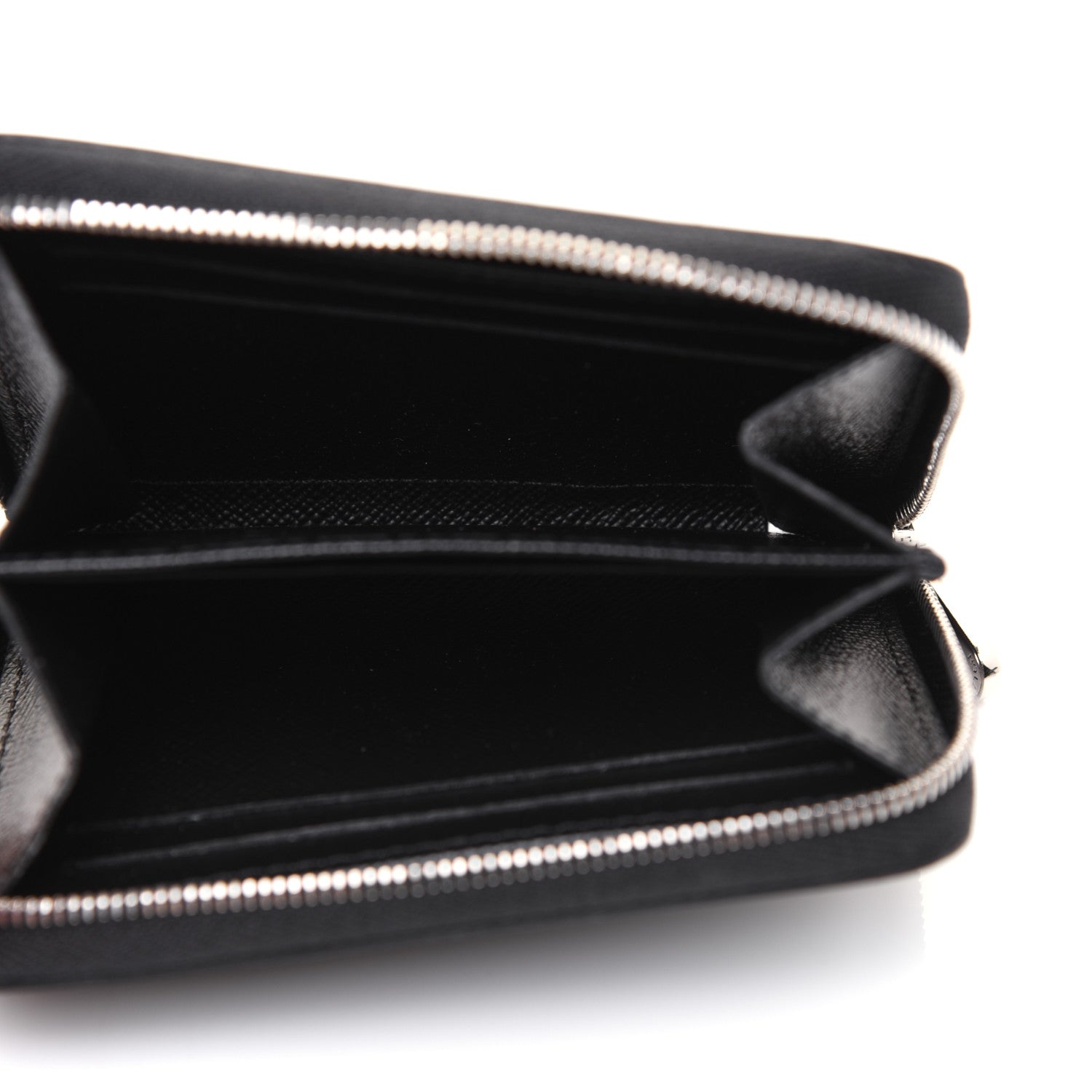Louis Vuitton Epi Zippy Coin Purse Black 5 of 13