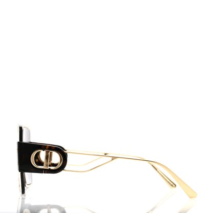 Christian Dior Acetate Square 30 Montaigne Sunglasses Tortoise 3 of 8