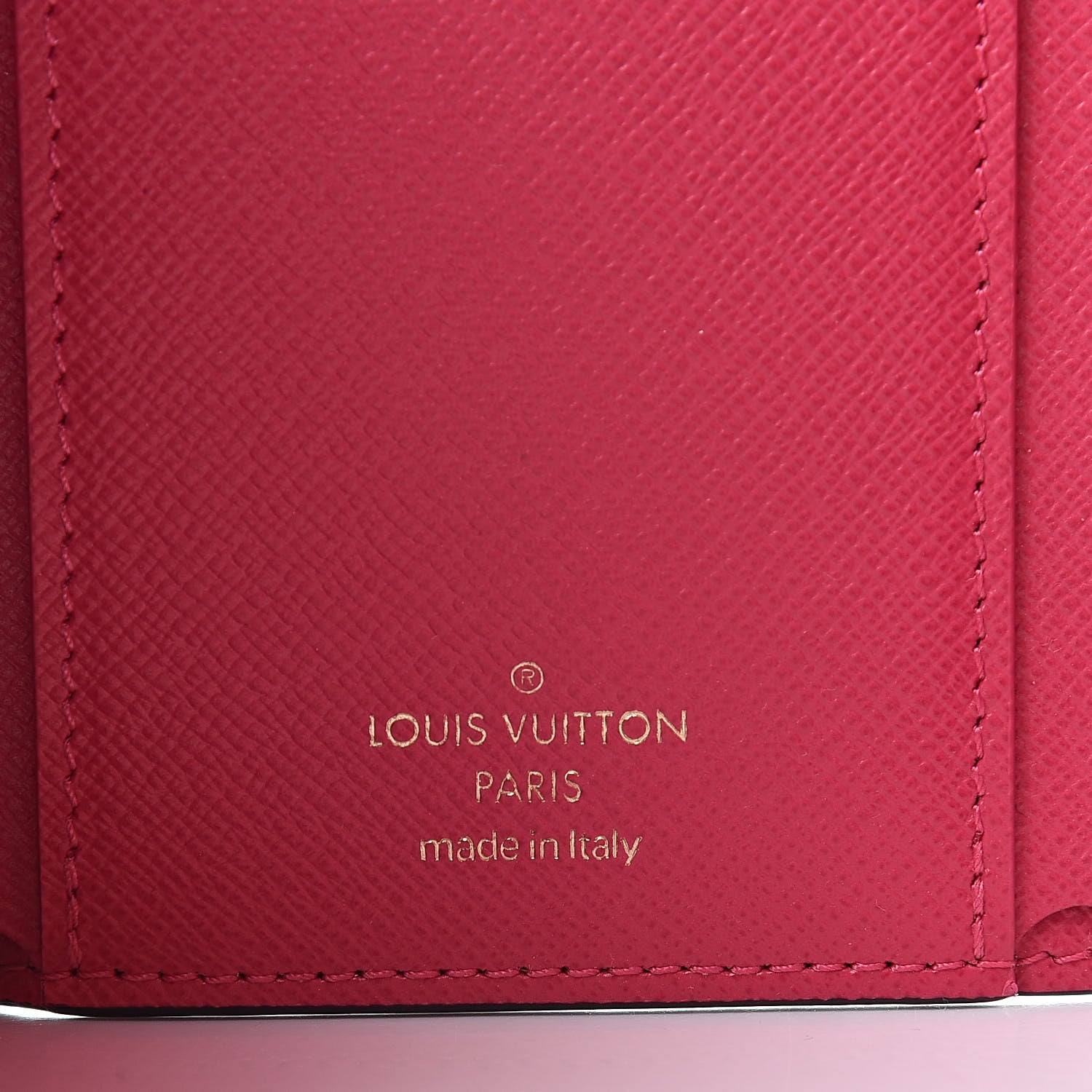 Louis Vuitton Monogram 2019 Christmas Animation Victorine Wallet Fuchsia 6 of 8