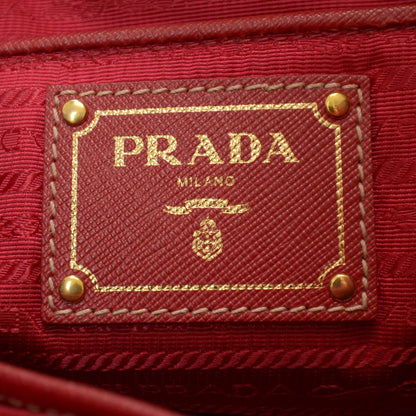 Prada Saffiano Lux Shopping Tote Fuoco 6 of 8