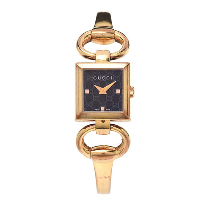 Gucci Stainless Steel 19mm Tornabuoni Quartz Watch Black 1 of 4