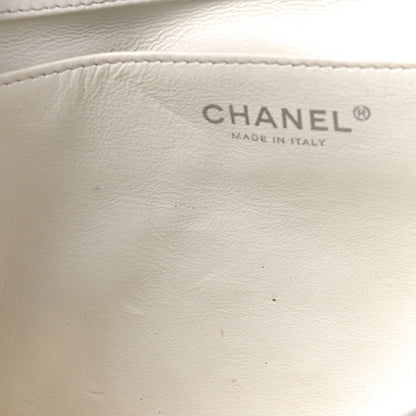 Chanel Caviar Quilted Clutch With Chain Flap White 15 of 21