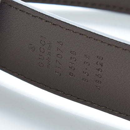 Gucci GG Supreme Monogram Web Small Ophidia Belt Bag 85 34 Dark Brown 10 of 12