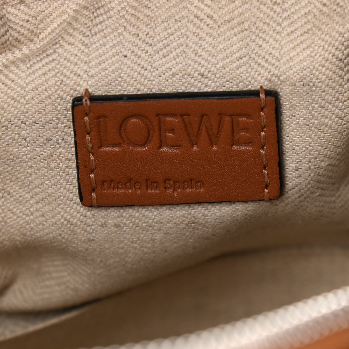 Calfskin Medium Puzzle Bag Tan