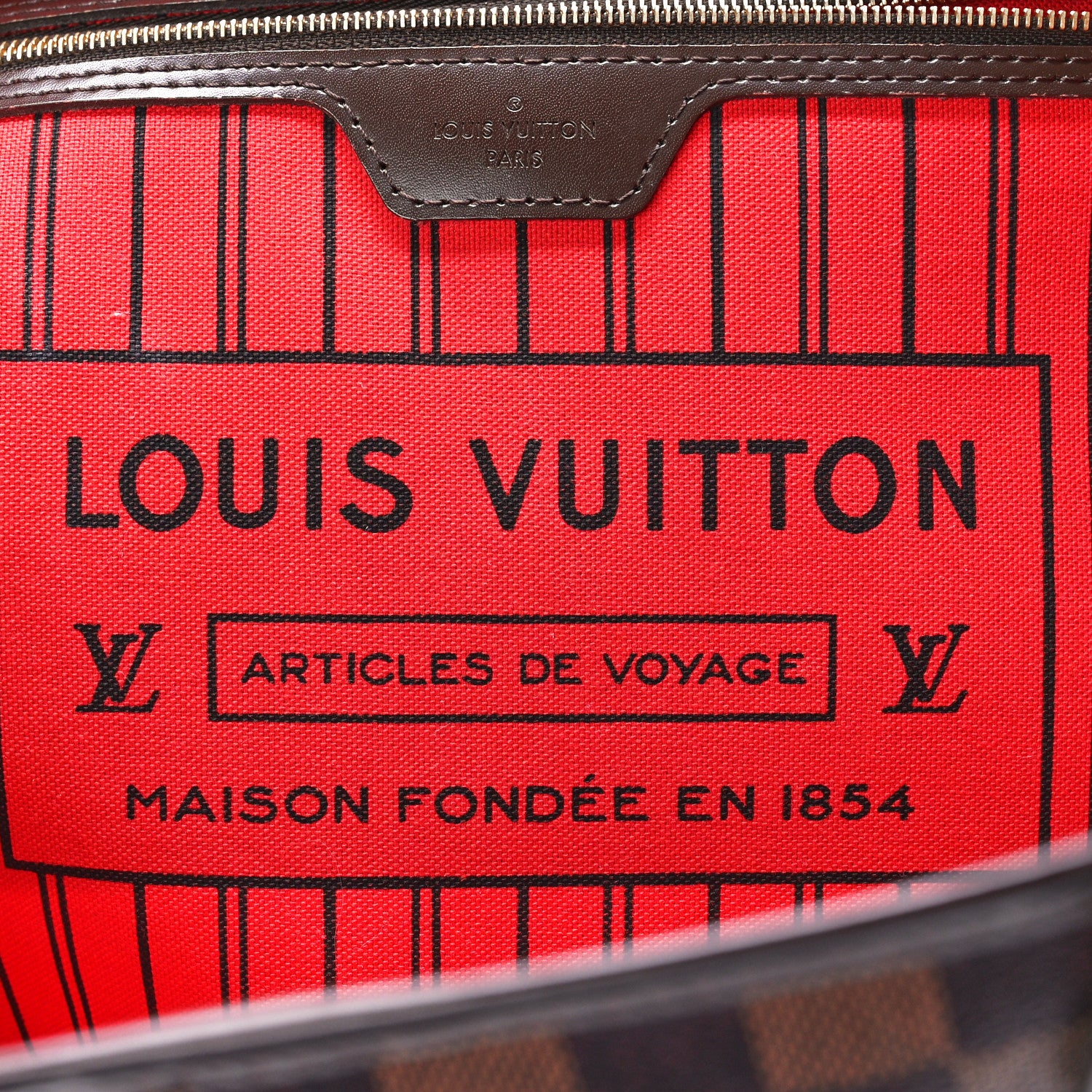 Louis Vuitton Damier Ebene Neo Neverfull MM 9 of 15