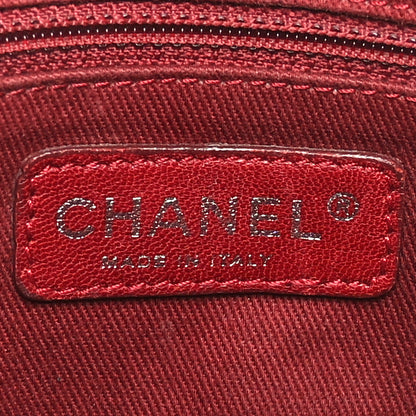 Chanel Metallic Aged Calfskin Quilted Cotton Club Pochette Bronze 6 of 10