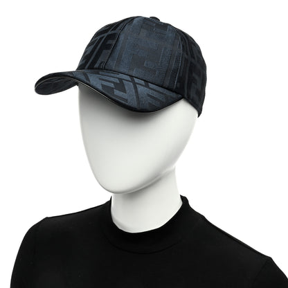 Fendi Canvas FF Baseball Hat Navy 2 of 8