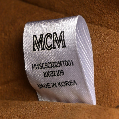 MCM Jacquard Cubic Monogram Rockstar Shoulder Bag Multicolor 6 of 8