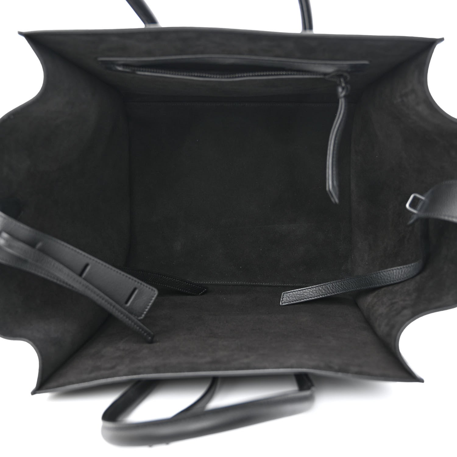 Celine Supple Calfskin Medium Phantom Luggage Black 5 of 11