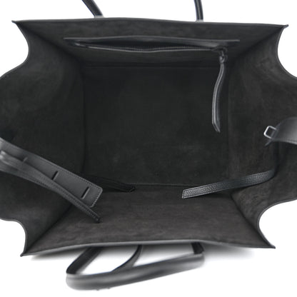 Celine Supple Calfskin Medium Phantom Luggage Black 5 of 11