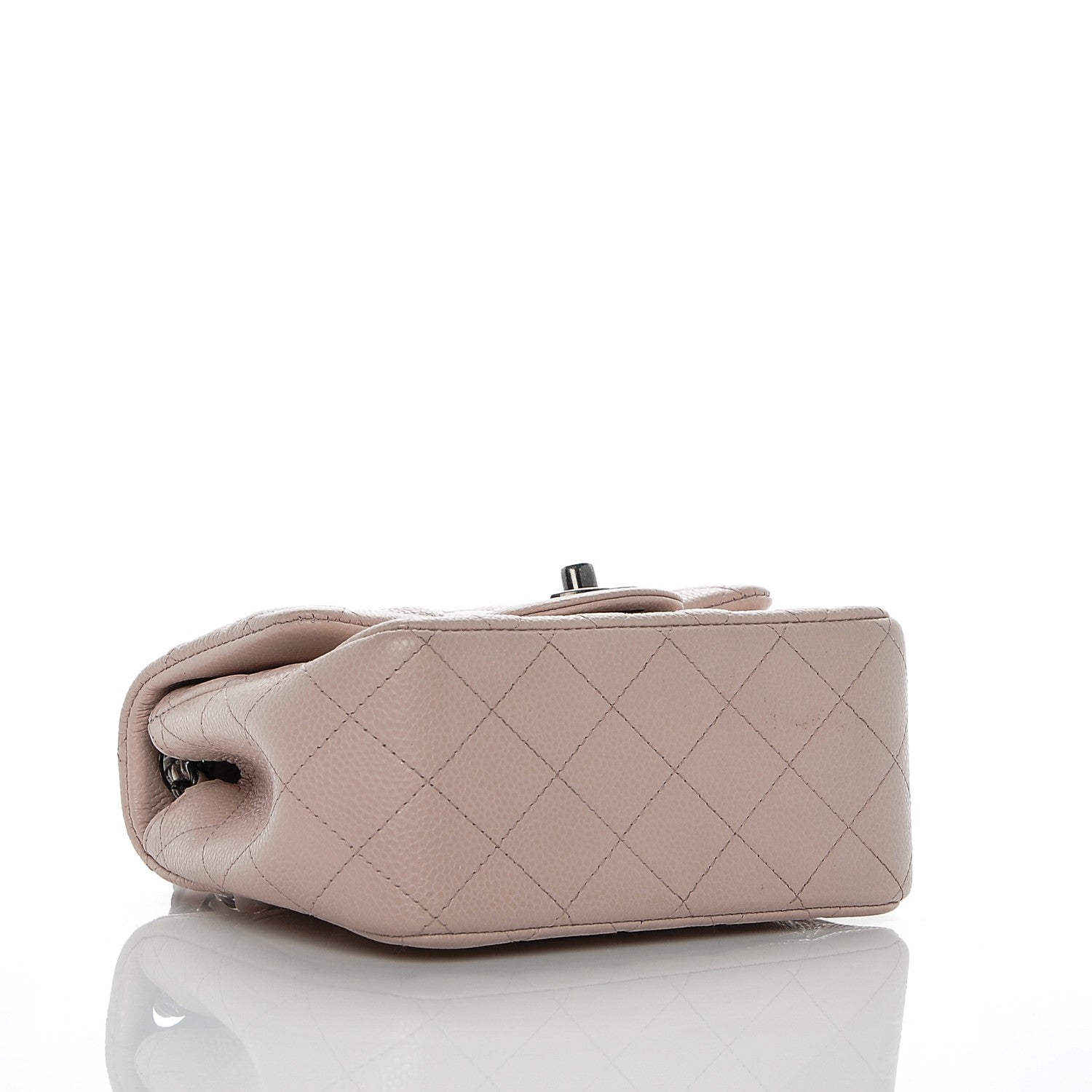 Chanel Caviar Quilted Mini Square Flap Pink 4 of 8