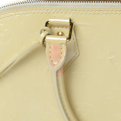Louis Vuitton Vernis Alma MM Blanc Corail 17 of 24