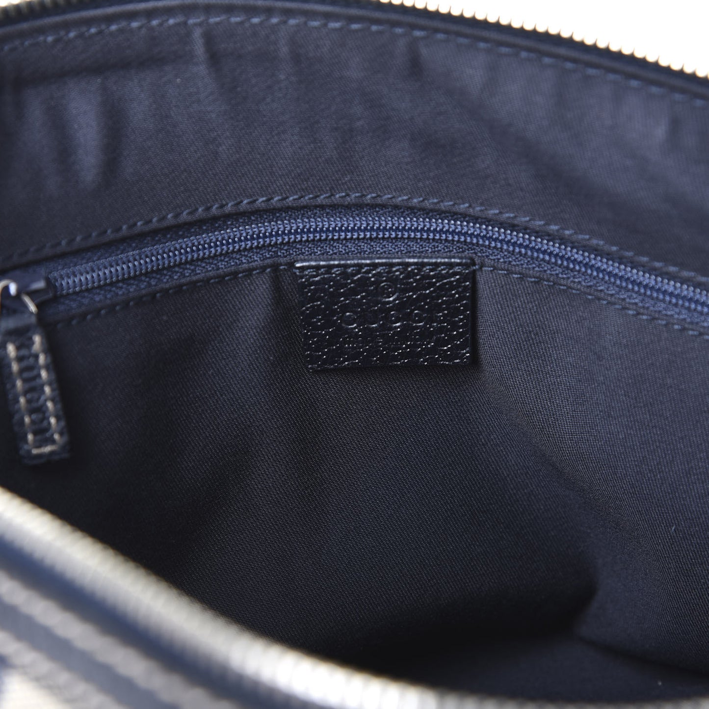 GG Monogram Web Pop Tote Navy