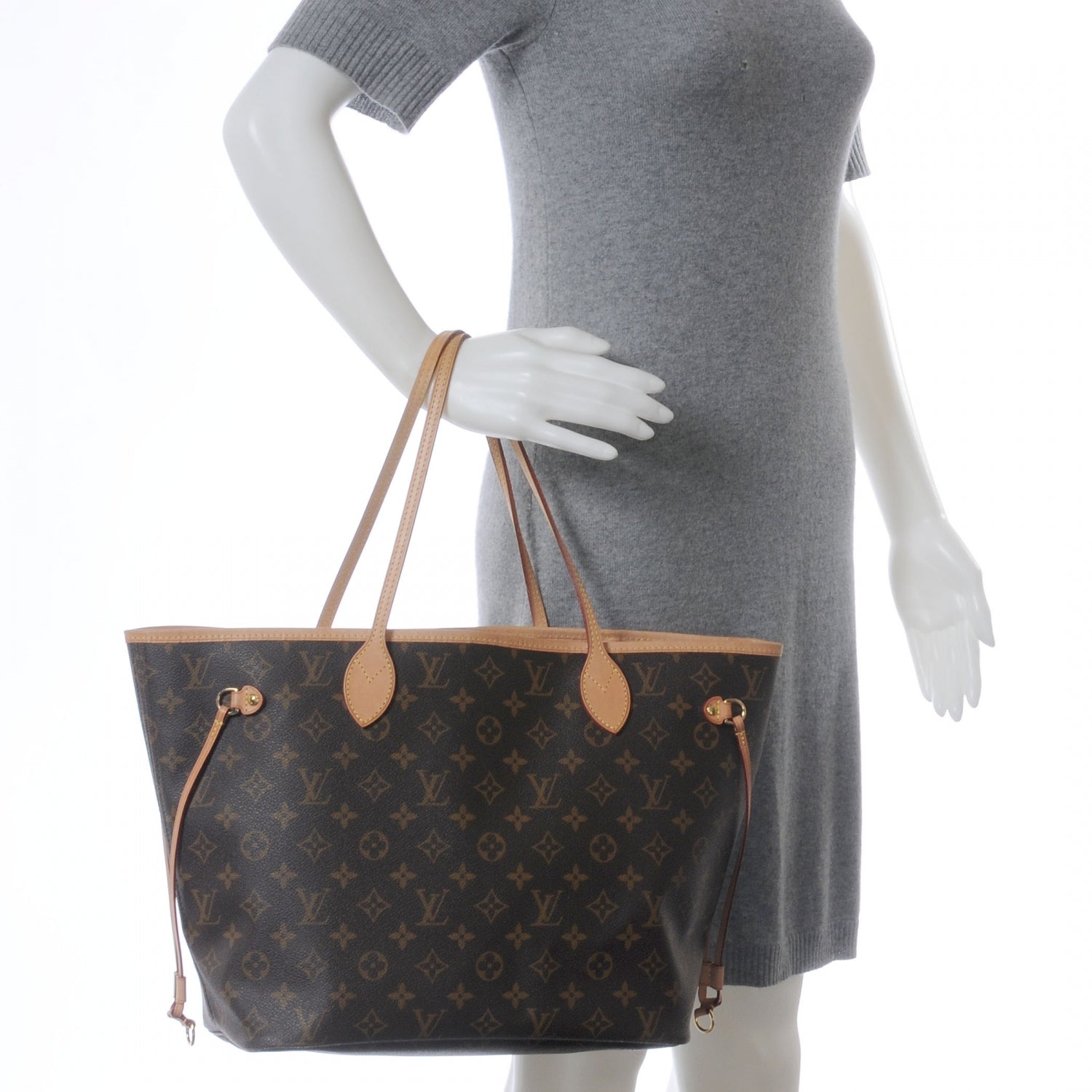 Louis Vuitton Monogram Neverfull MM 2 of 7