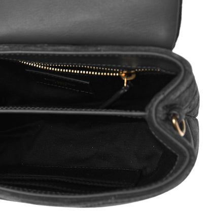 Saint Laurent Suede Toy Loulou Shoulder Bag Storm 5 of 8