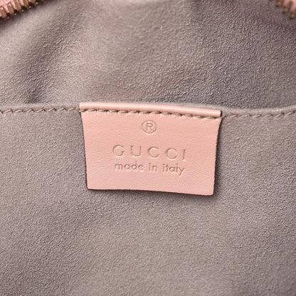 Gucci Calfskin Matelasse Small GG Marmont Chain Shoulder Bag Perfect Pink 6 of 12