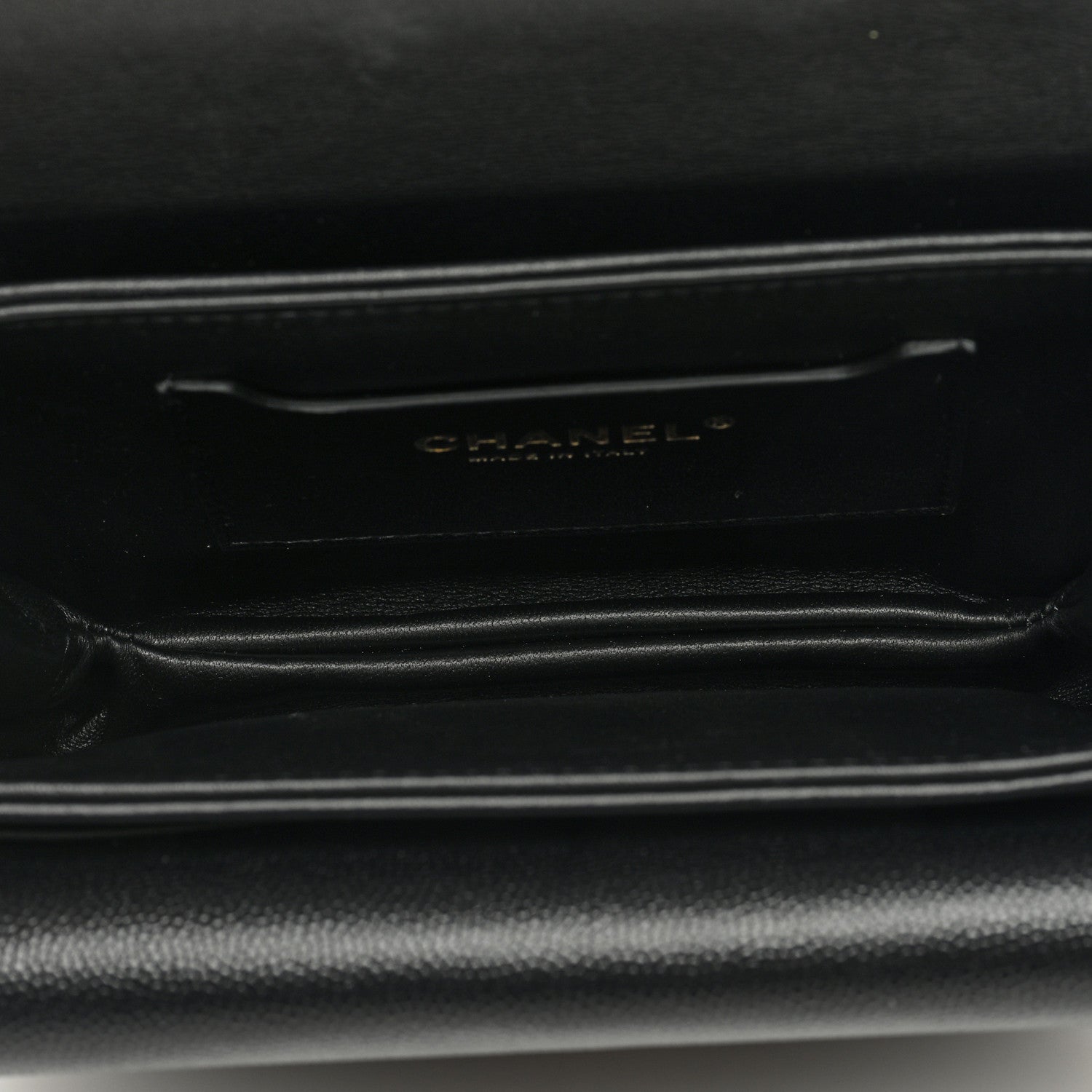 Chanel Caviar Quilted Mini Top Handle Flap Black 5 of 9