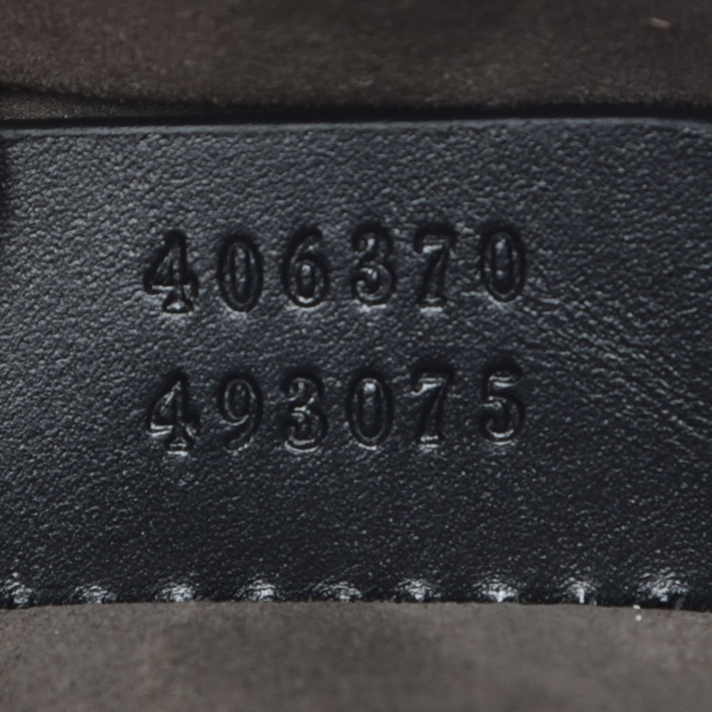 GG Supreme Monogram Medium Backpack Black