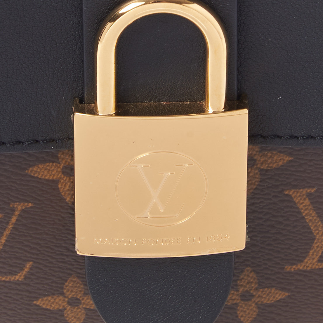 Louis Vuitton Monogram Locky BB Black 9 of 10