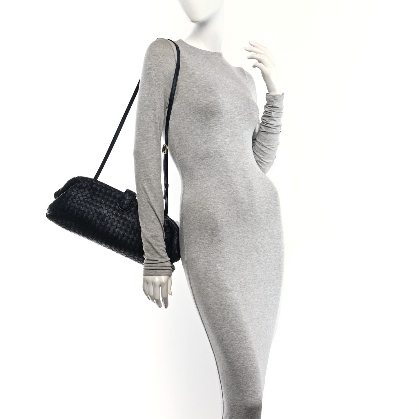 Nappa Intrecciato The Lauren 1979 Clutch Midnight