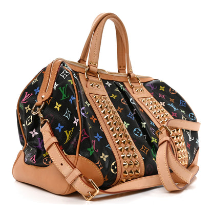 Louis Vuitton Monogram Multicolor Courtney GM Black 3 of 9