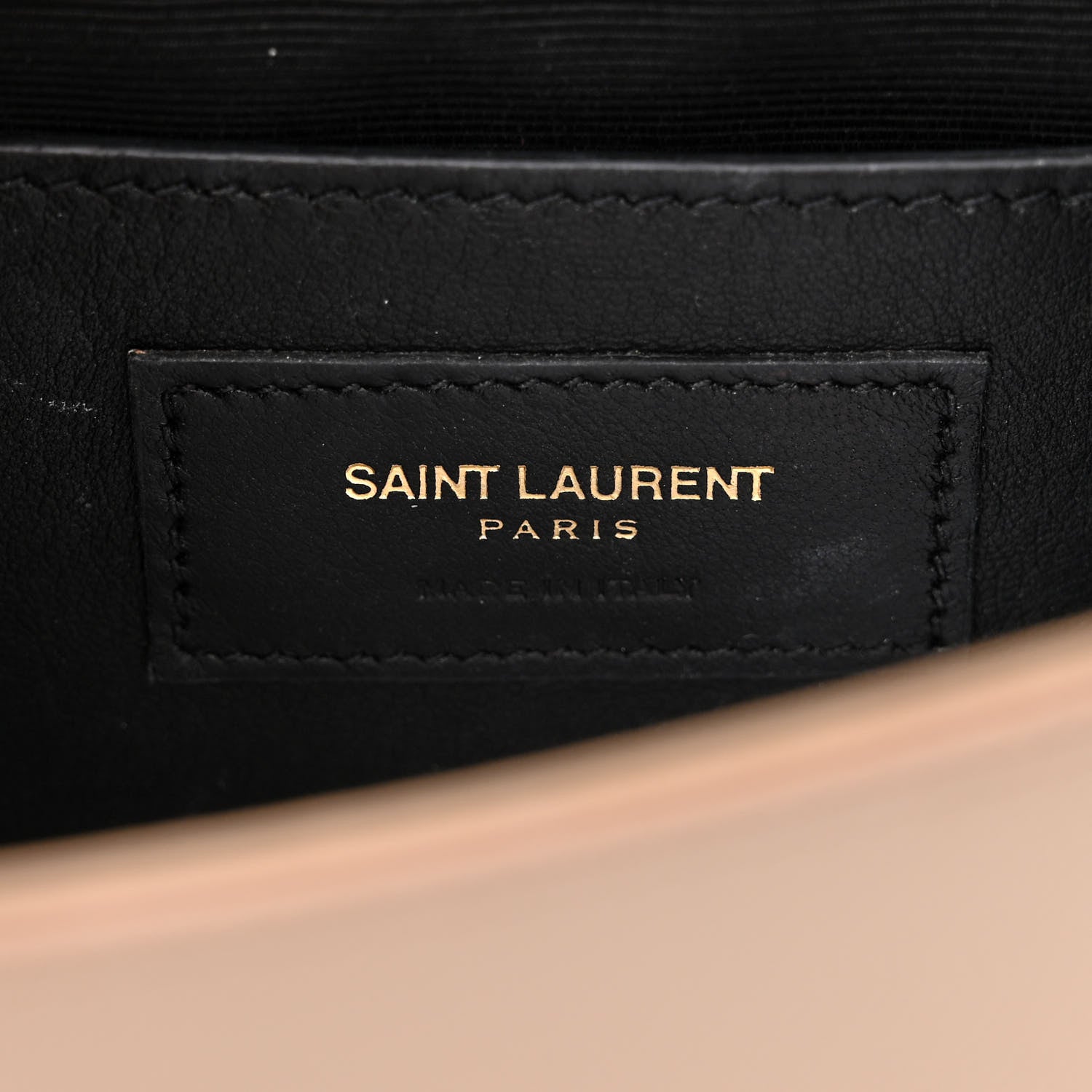 Saint Laurent Grain De Poudre Small Monogram Kate Satchel Nude Powder 6 of 10