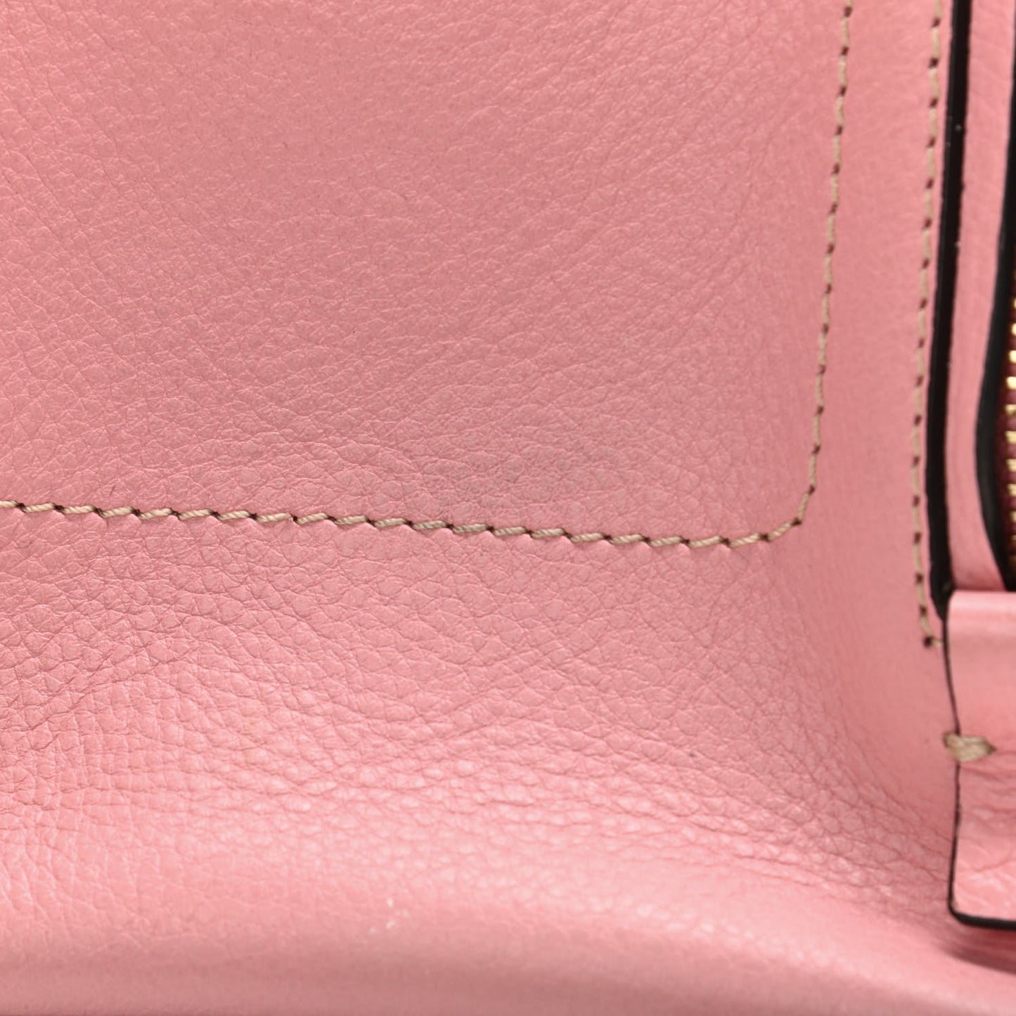 Suede Calfskin Mini Faye Backpack Ideal Blush