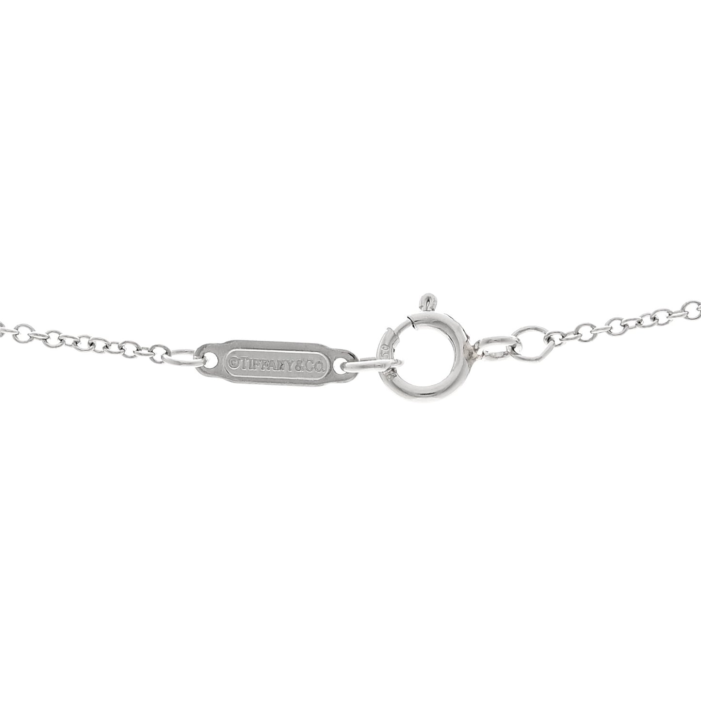Platinum Diamond .16ct Solitaire Pendant Necklace