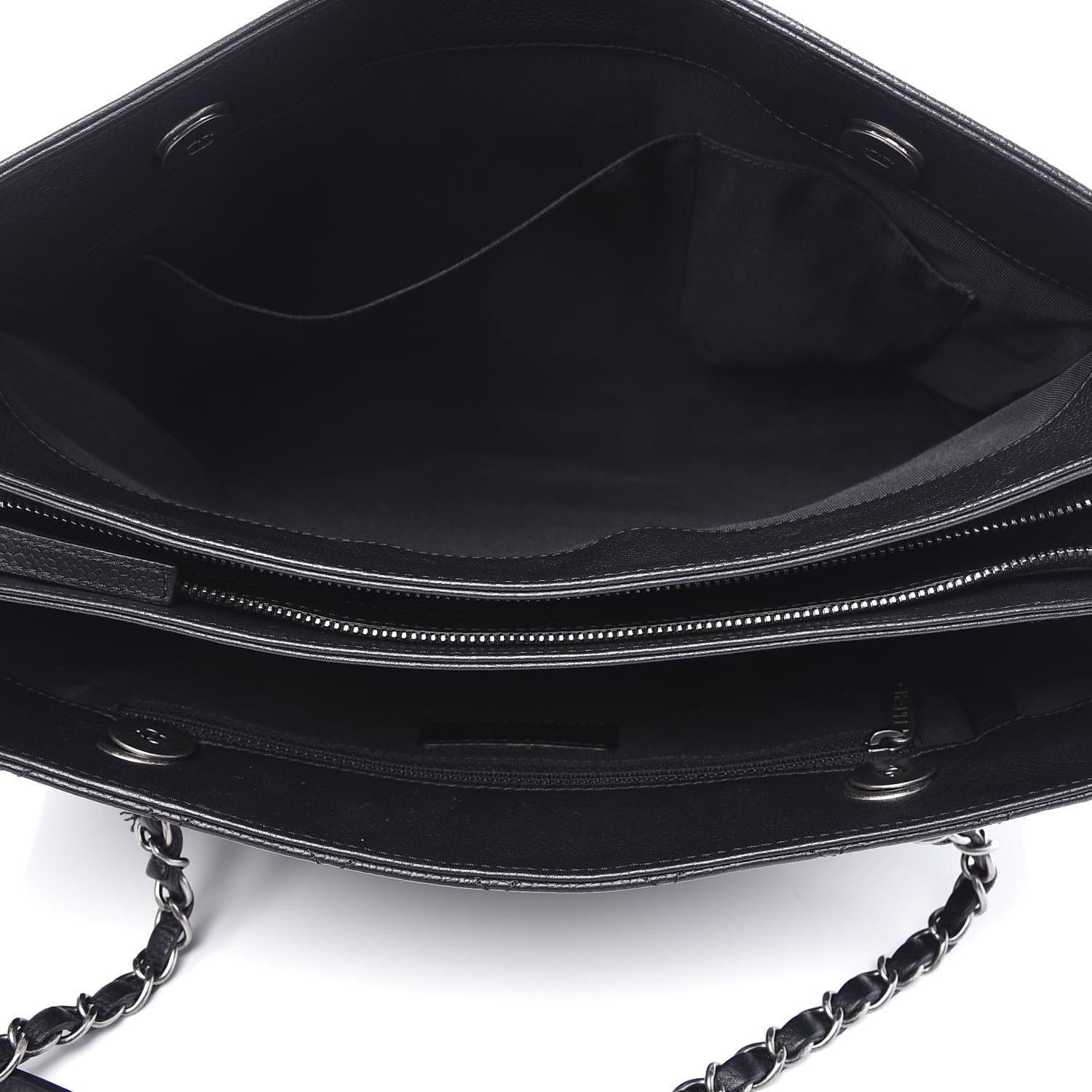 Chanel Caviar Quilted Urban Companion Shopping Tote Black 4 of 12