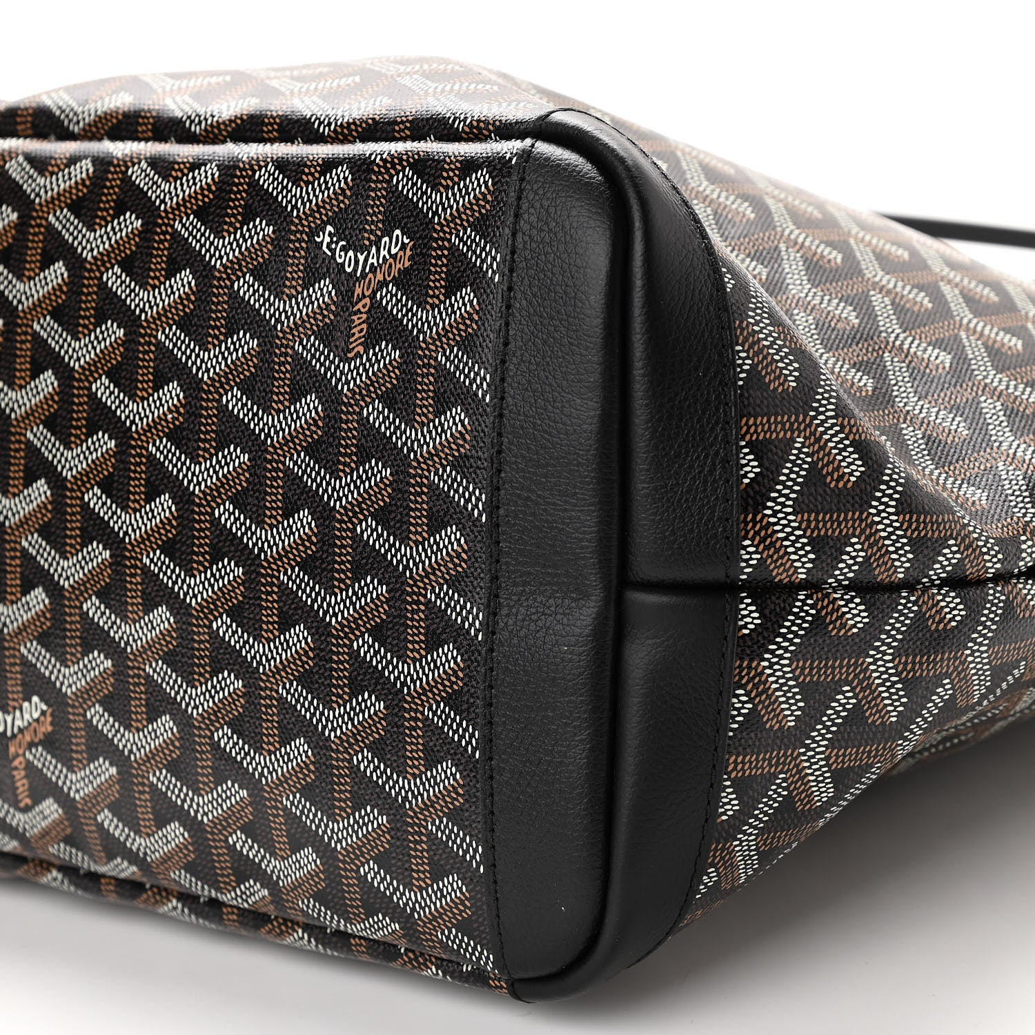 Goyard Goyardine Artois MM Black 9 of 9
