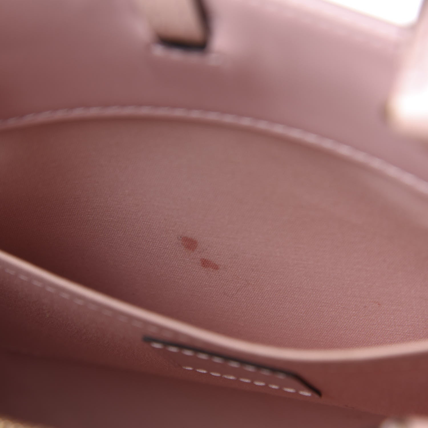 Louis Vuitton Vernis Montaigne BB Rose Ballerine 11 of 14