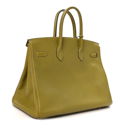 Hermes Togo Birkin 35 Vert Chartreuse 2 of 9