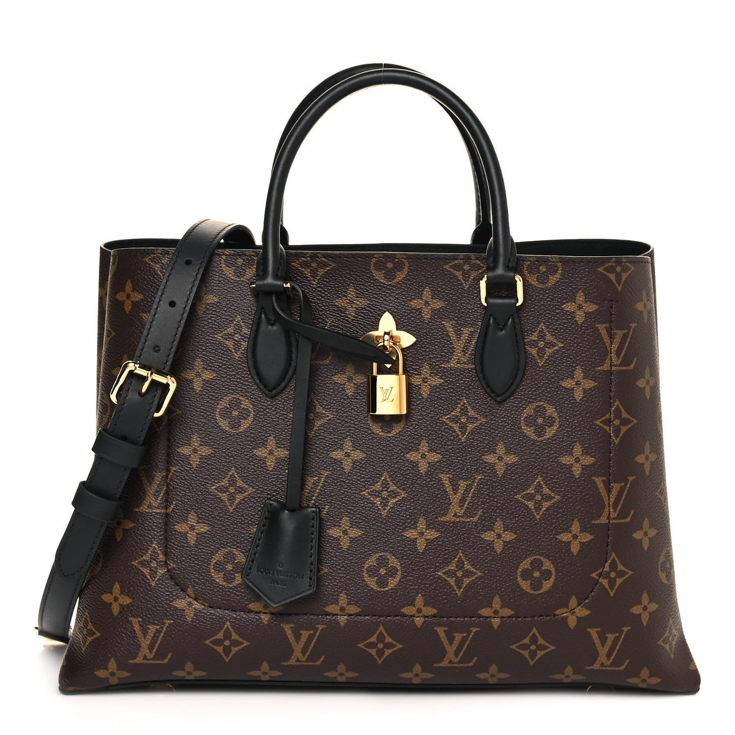 Smooth Calfskin Geometrical Tote Nutmeg