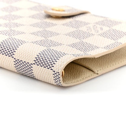 Louis Vuitton Damier Azur Small Ring Agenda Cover 8 of 9