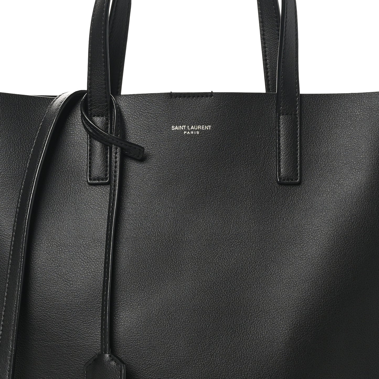 Calfskin Toy Shopping Tote Black