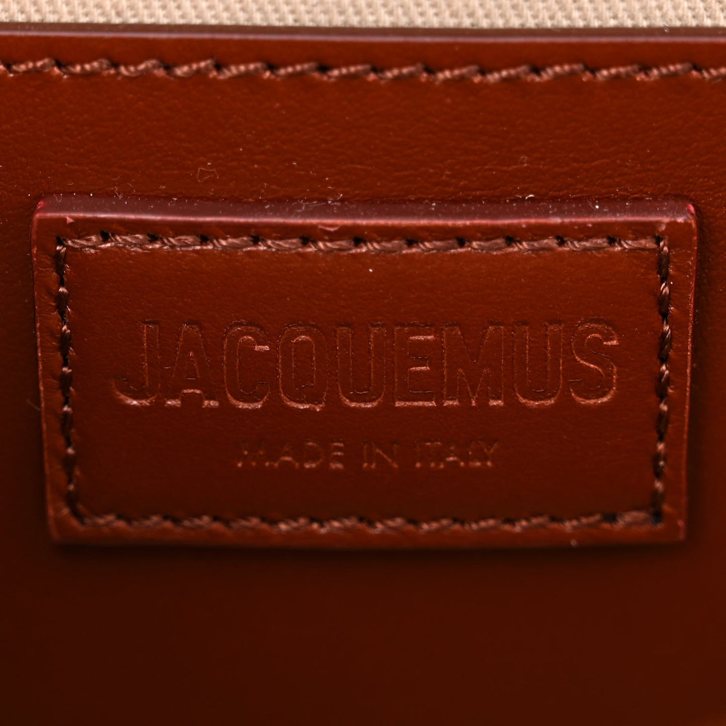 Smooth Calfskin Lacet Le Bambino Long Brown