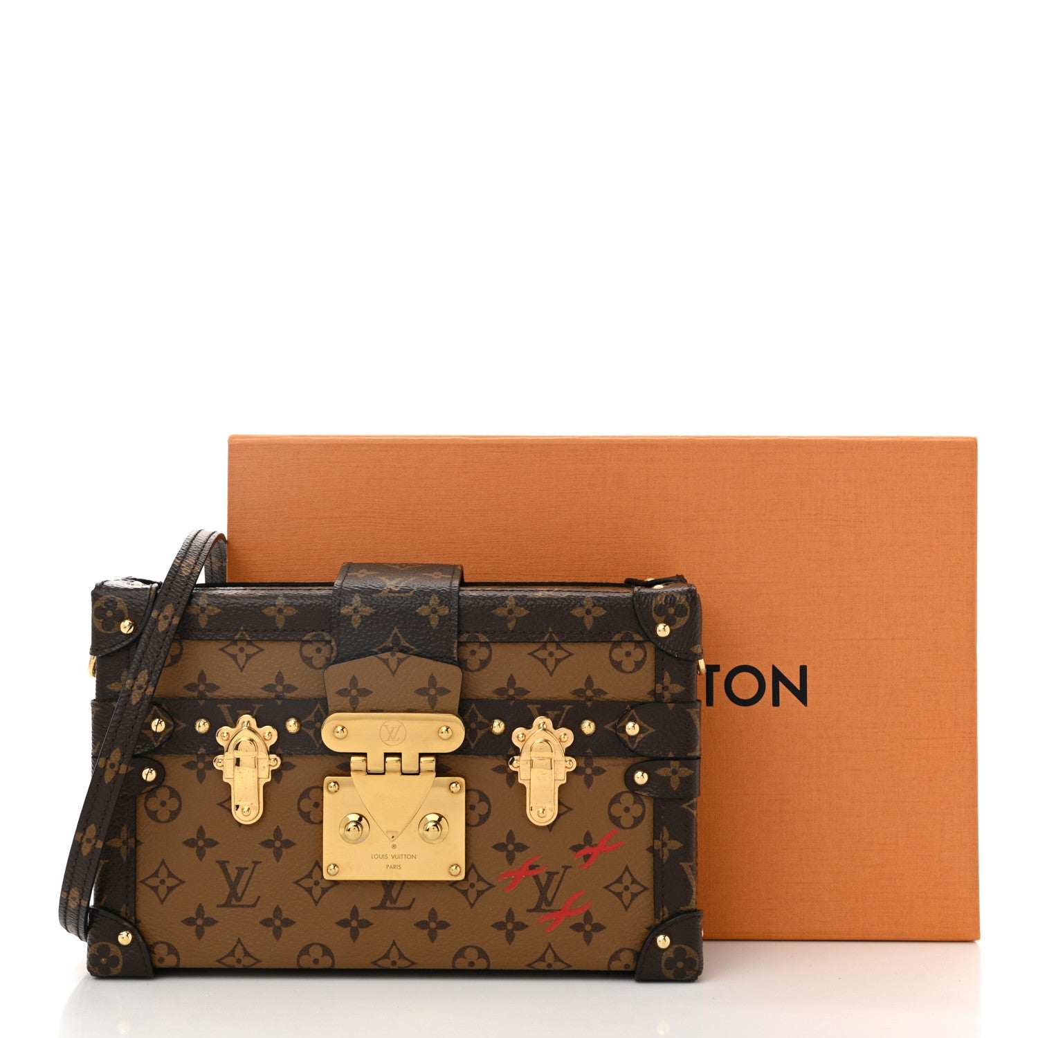 Louis Vuitton Reverse Monogram Petite Malle 10 of 10
