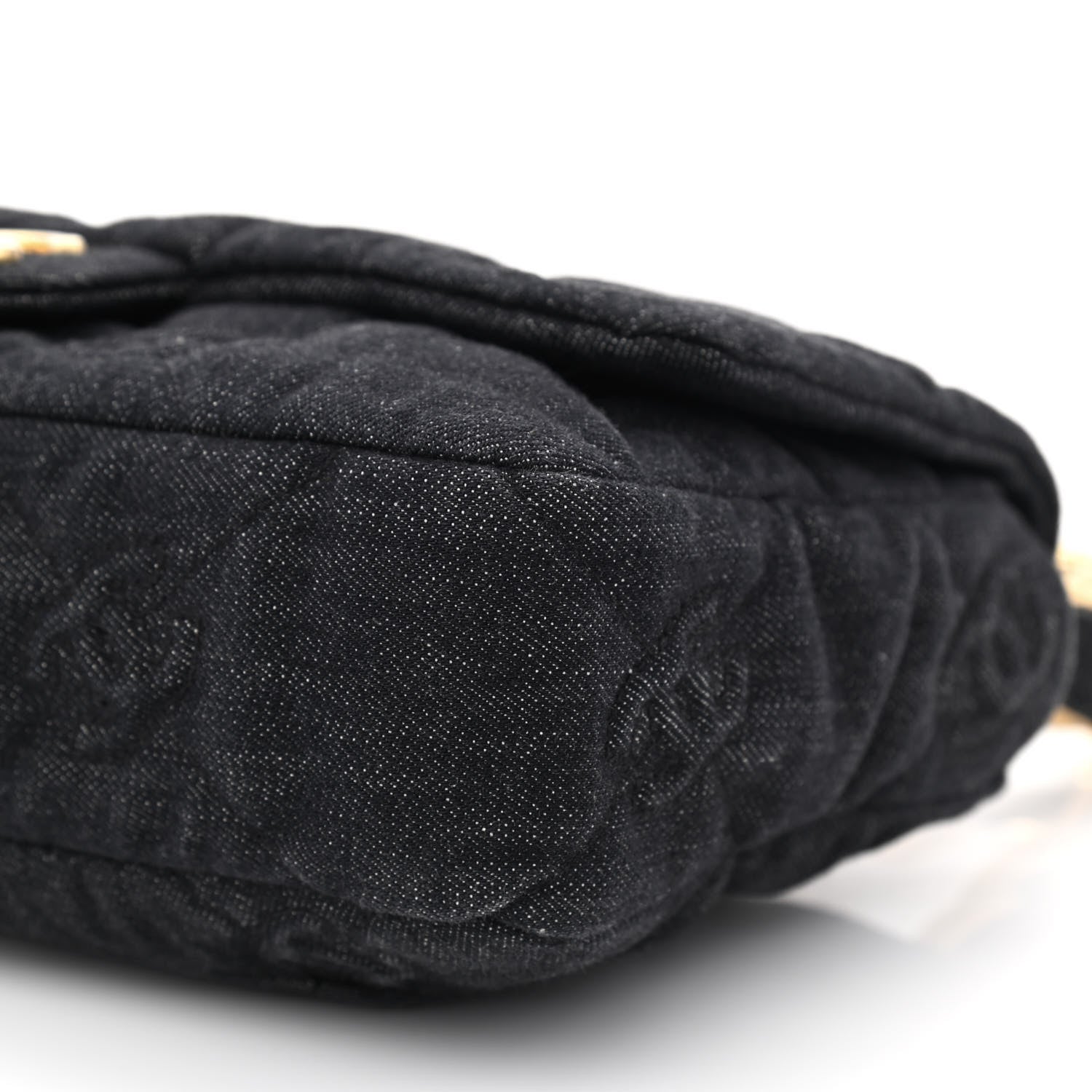 Chanel Denim Quilted Medium Funky Town Flap Black 10 of 10