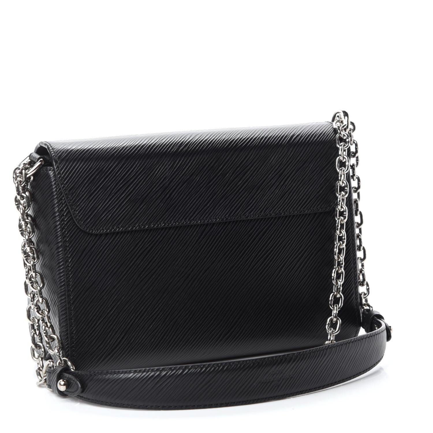 Louis Vuitton Epi Twist Shoulder Bag MM Black 3 of 11
