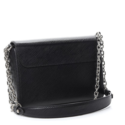 Louis Vuitton Epi Twist Shoulder Bag MM Black 3 of 11